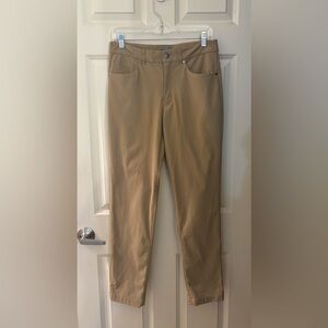 VRST Men's Limitless Slim Fit 5 Pocket Pant in Warm Stone, Size 30x32